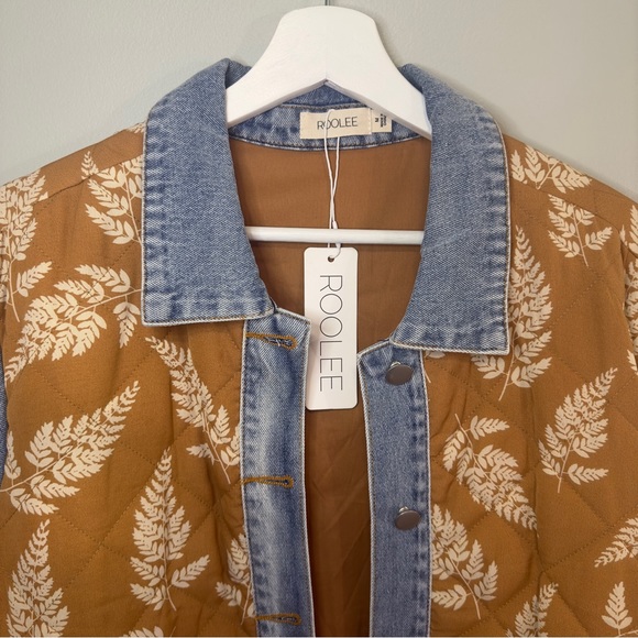 Roolee Jackets & Blazers - ROOLEE - Quilted Denim Jacket